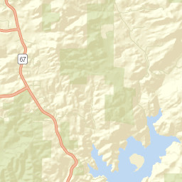 Shady Dell California Street Map