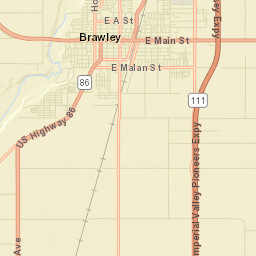Citrus View California Street Map