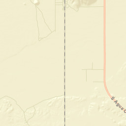 Agua Caliente Arizona Street Map