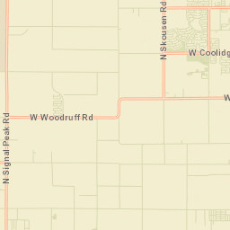 Borree Corner Arizona Street Map