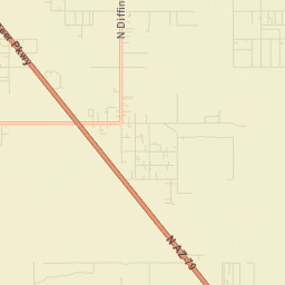 Cactus Forest Arizona Street Map