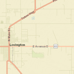 Lovington Street Map