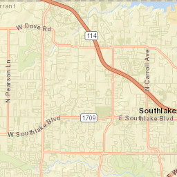 1198 Harbor Retreat Street Southlake TX Street Map
