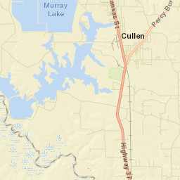 Cullen Street Map