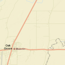 710-712 Hospital Rd Oak Grove LA Street Map