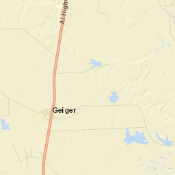 Geiger Alabama Street Map