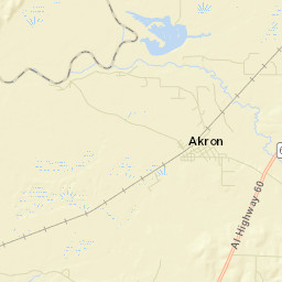 Oak Village Alabama Street Map