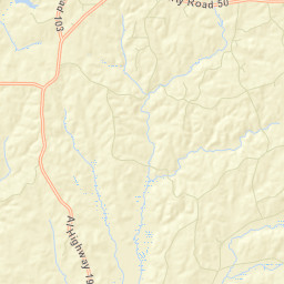 Hubbard Alabama Street Map