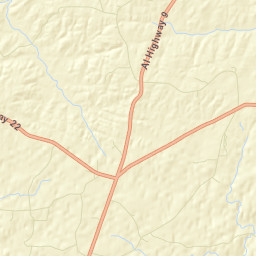 Cottage Grove Alabama Street Map
