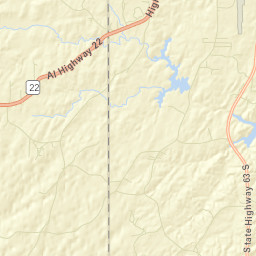 Elkahatchee Heights Alabama Street Map