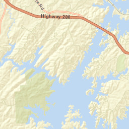 Lake Hill Estates Alabama Street Map