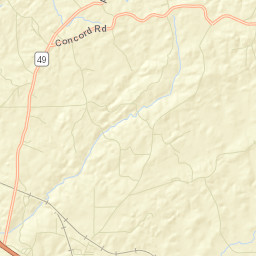 North Dadeville Alabama Street Map