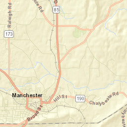 Manchester Street Map