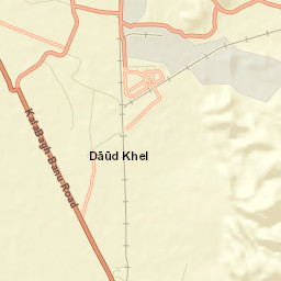 Daud Khel Street Map