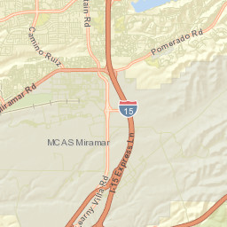 Scripps Ranch California Street Map