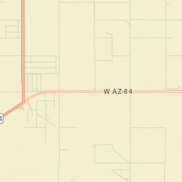 Peters Corner Arizona Street Map