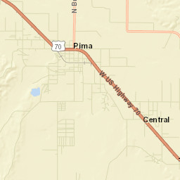 Dublin Arizona Street Map