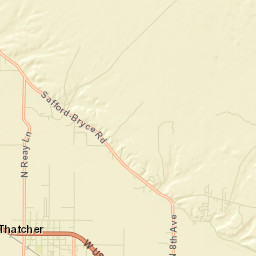 Kimball Arizona Street Map
