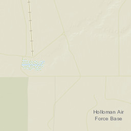 Holloman Air Force Base Street Map
