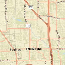 Blue Mound Street Map