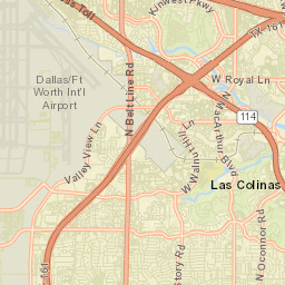 5555 TX-161 Irving TX 75038 Street Map