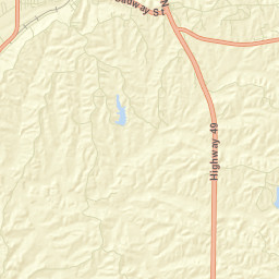 Yazoo County Street Map
