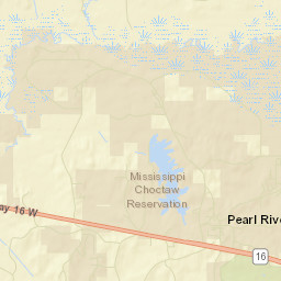 Pearl River Street Map