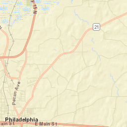 Philadelphia Street Map