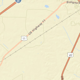 Allison Alabama Street Map