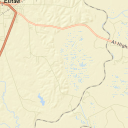 Eutaw Alabama Street Map
