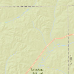 Oakmulgee Alabama Street Map