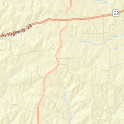 Highland Alabama Street Map