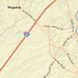 Shawmut Alabama Street Map