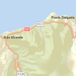 São Vicente Street Map