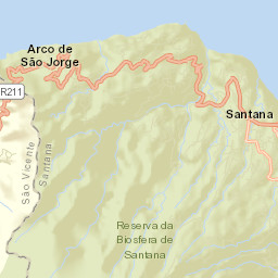 São Jorge Street Map