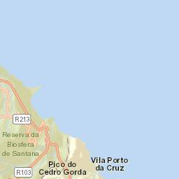 Faial Street Map