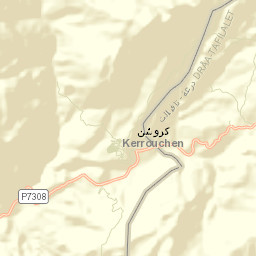 Kerrouchen Street Map