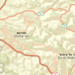 Bīr el Maksūr Street Map