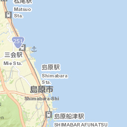 Shimabara Street Map