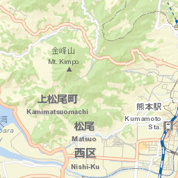 Kumamoto Shi Street Map