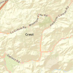 700-892 Willow Glen Drive, El Cajon, CA Street Map