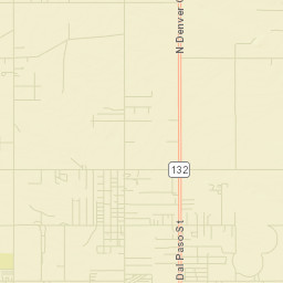1889-1999 W Kansas St Hobbs NM Street Map