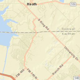 Travis Ranch Street Map