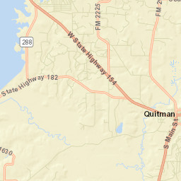 County Road 2100, Quitman, TX 75783, USA Street Map