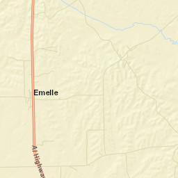 Hamner Alabama Street Map