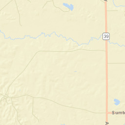 Sumterville Alabama Street Map