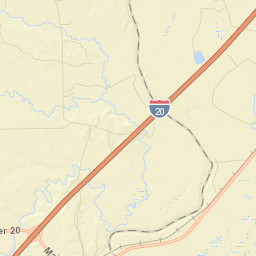 Miller Alabama Street Map