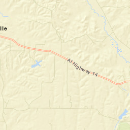 Melton Alabama Street Map