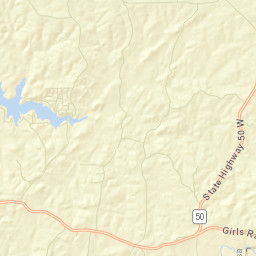 Ponders Alabama Street Map