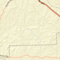 Mary Alabama Street Map